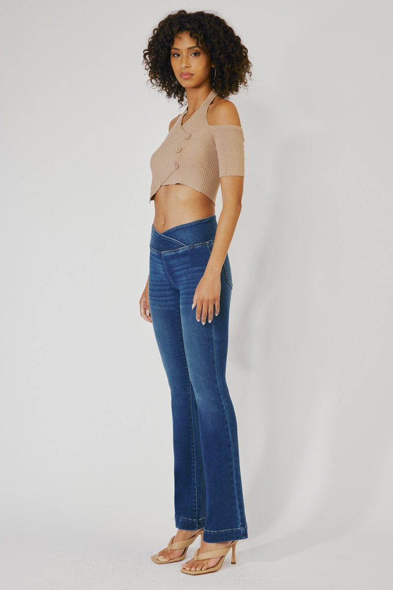 Jolie Mid Rise Bootcut Jeans