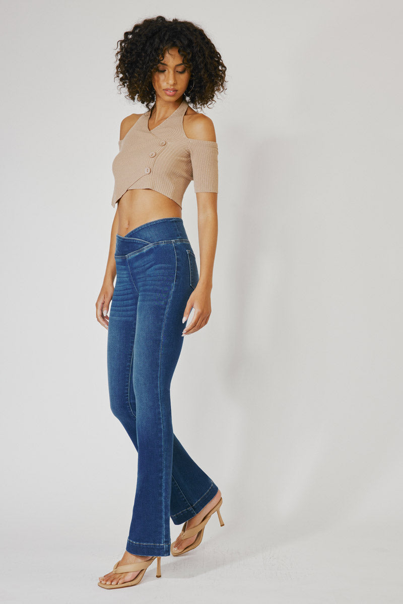 Jolie Mid Rise Bootcut Jeans