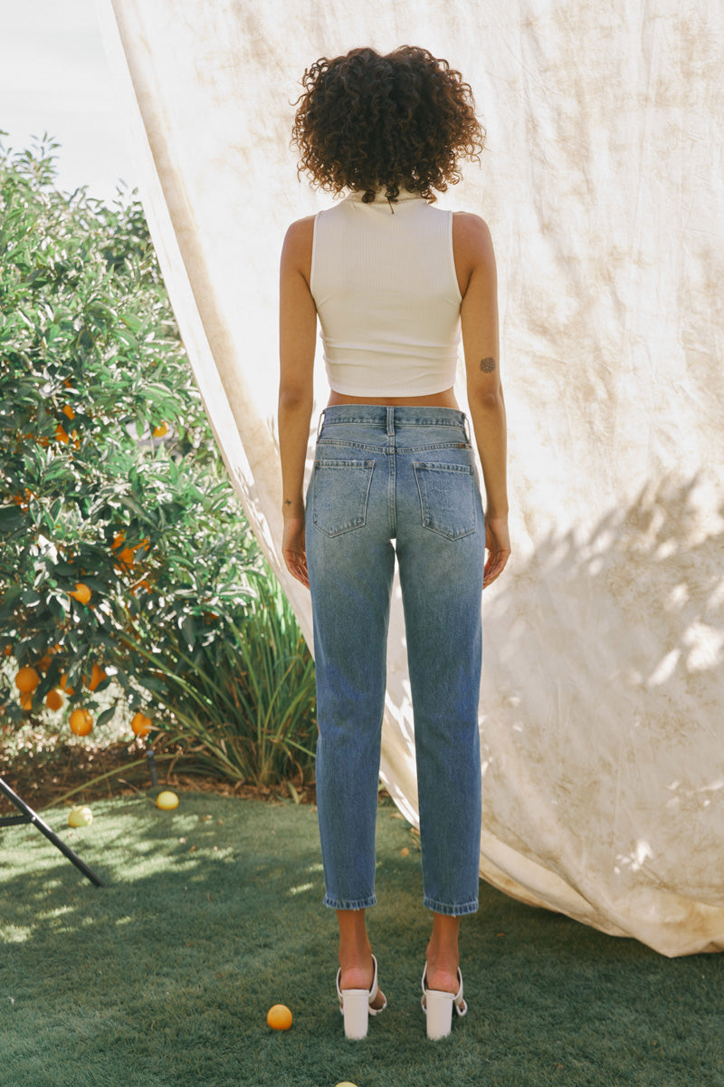 Kerrigan Ultra High Rise Mom Jeans