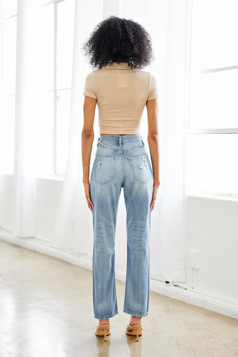 Jinx Ultra High Rise 90's Boyfriend Jeans