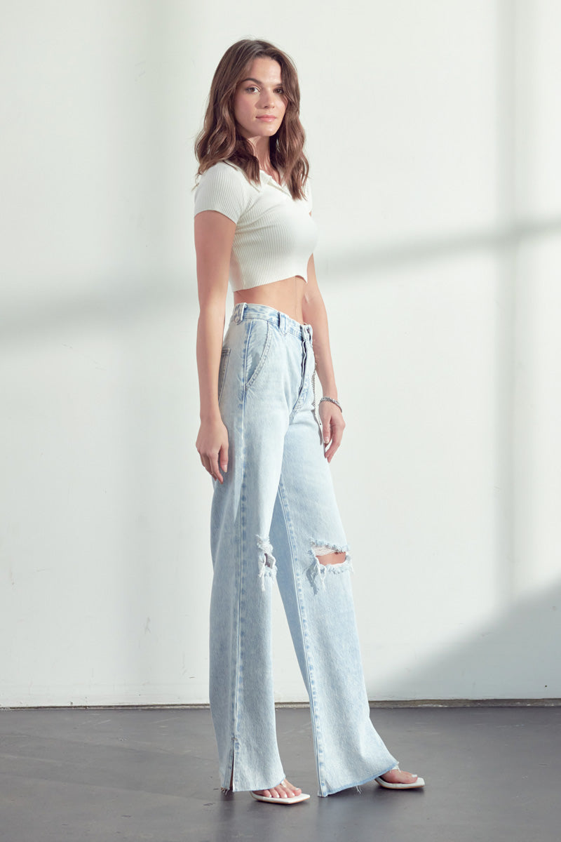 Gigi Ultra High Rise 90's Flare Jeans