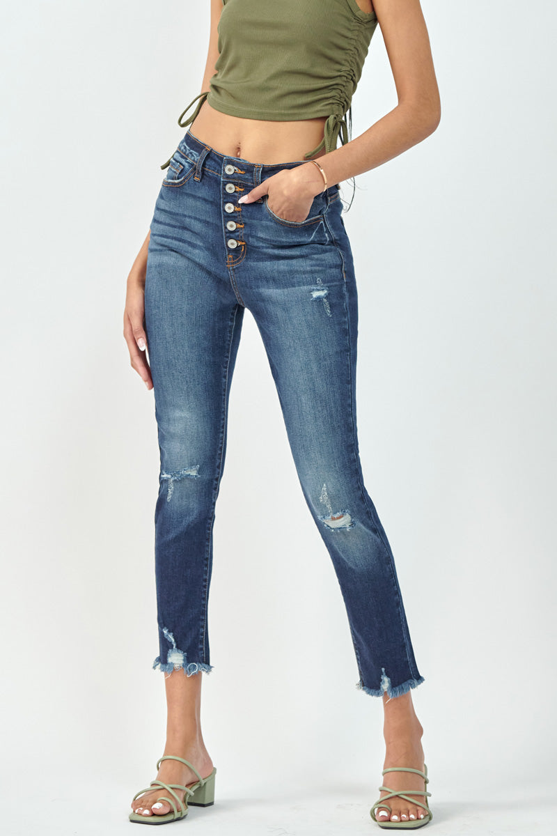 Markel Mid Rise Flare Jeans