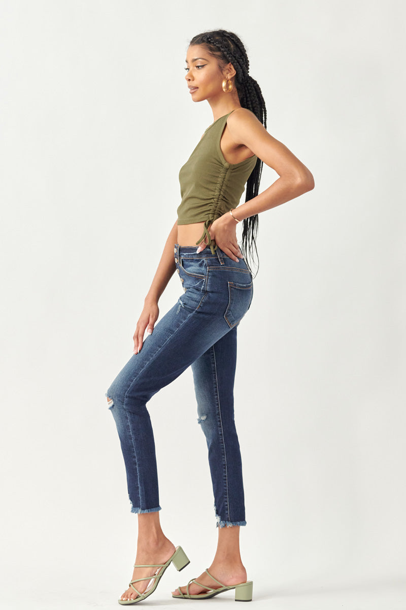 Markel Mid Rise Flare Jeans