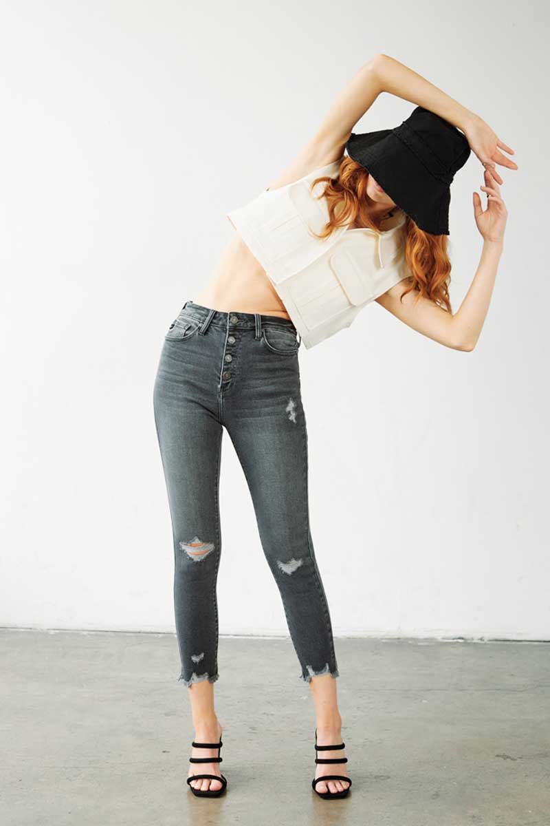 Karlee High Rise Ankle Skinny
