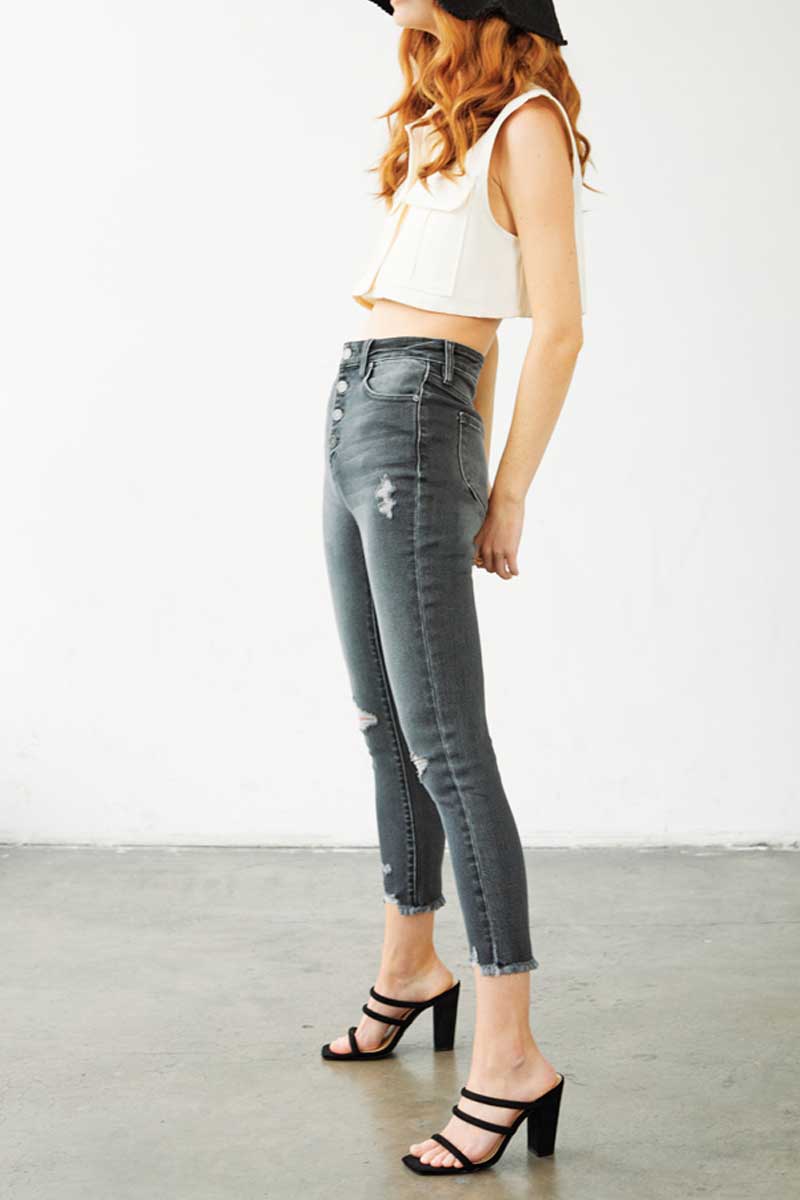 Karlee High Rise Ankle Skinny