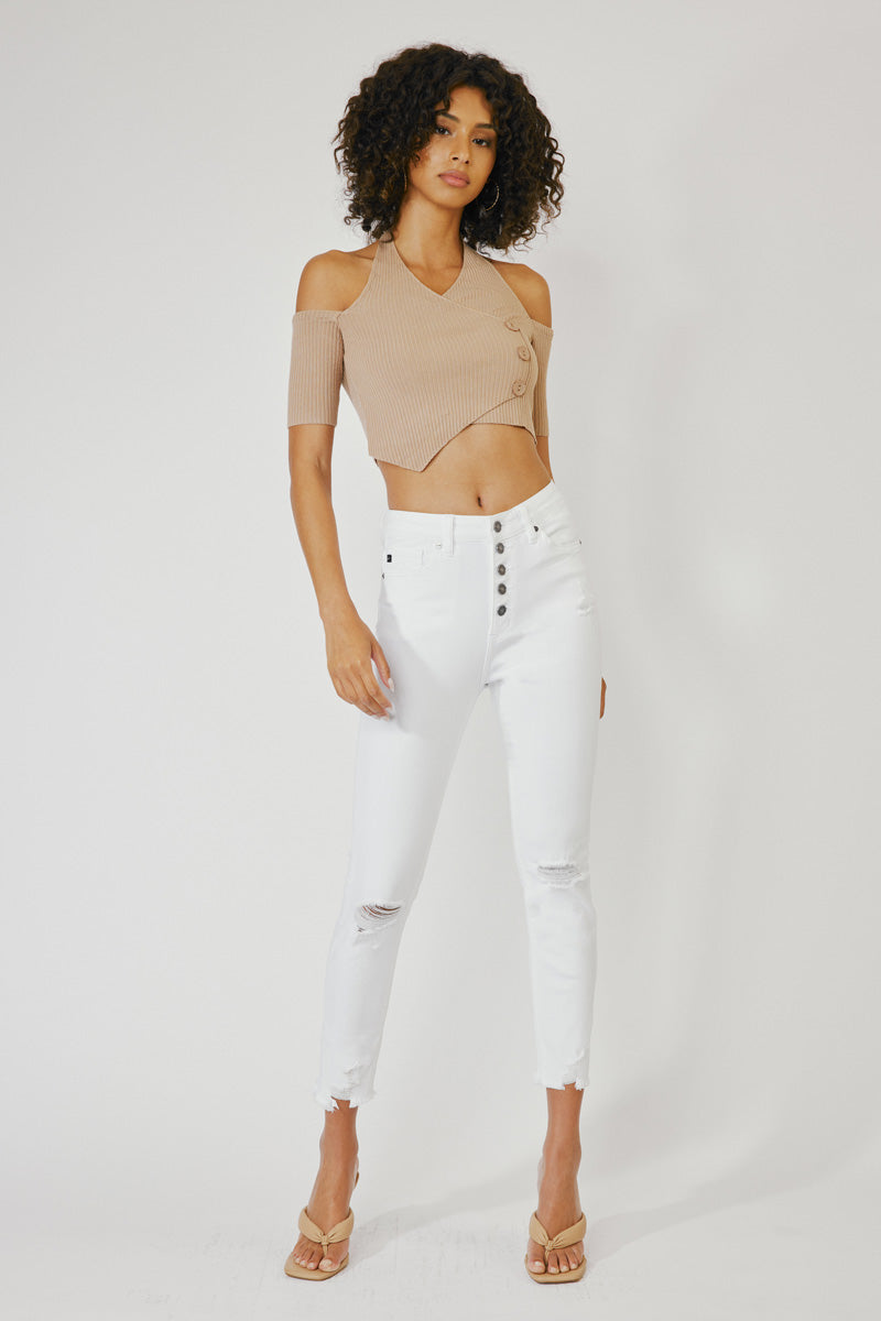 Karlee High Rise Ankle Skinny