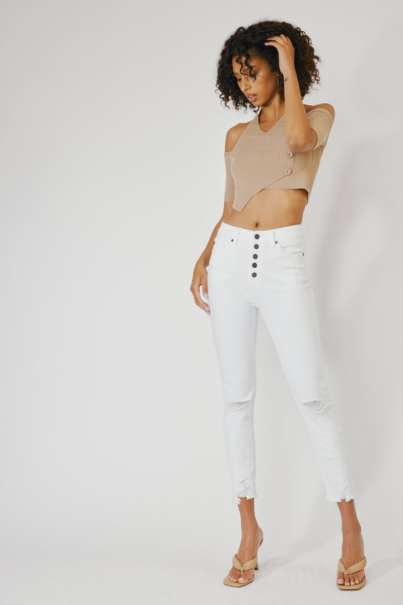 Karlee High Rise Ankle Skinny