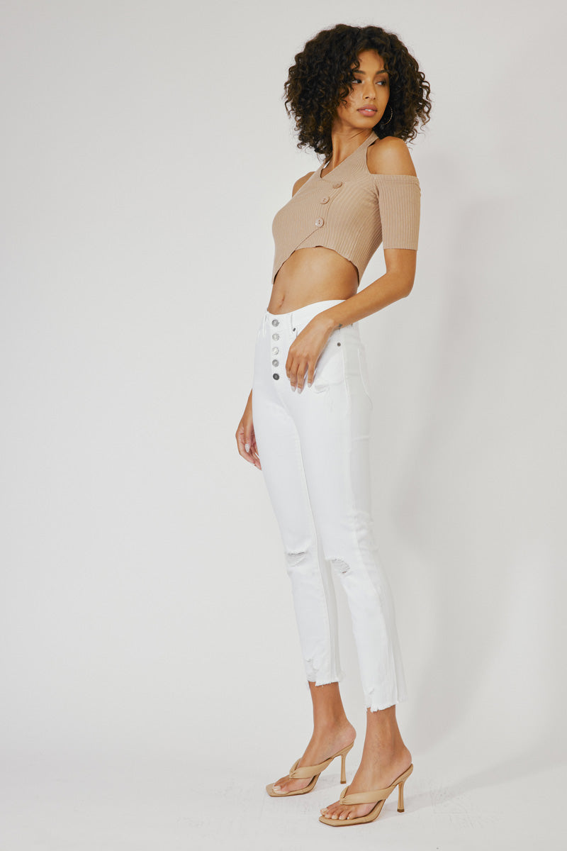 Karlee High Rise Ankle Skinny