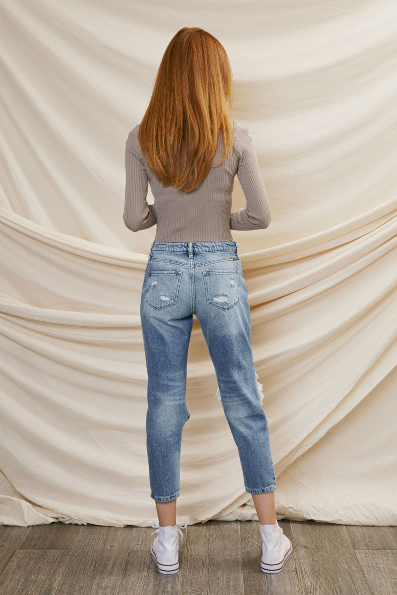 Bonnie High Rise Boyfriend Jeans