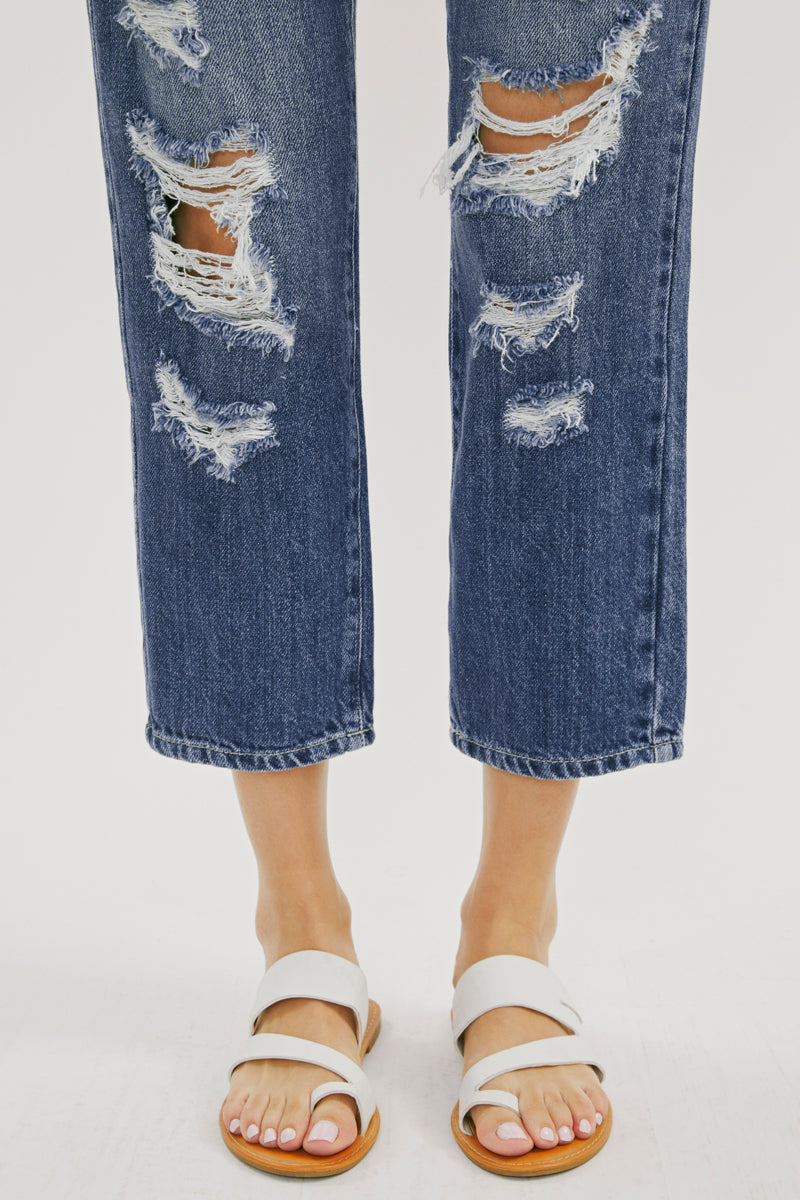 Effy Mid Rise Boyfriend Jeans