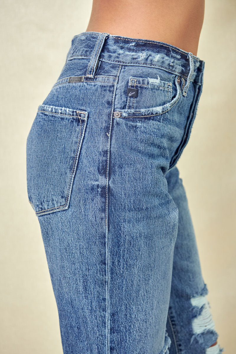 Hilana Ultra High Rise 90's Boyfriend Jeans