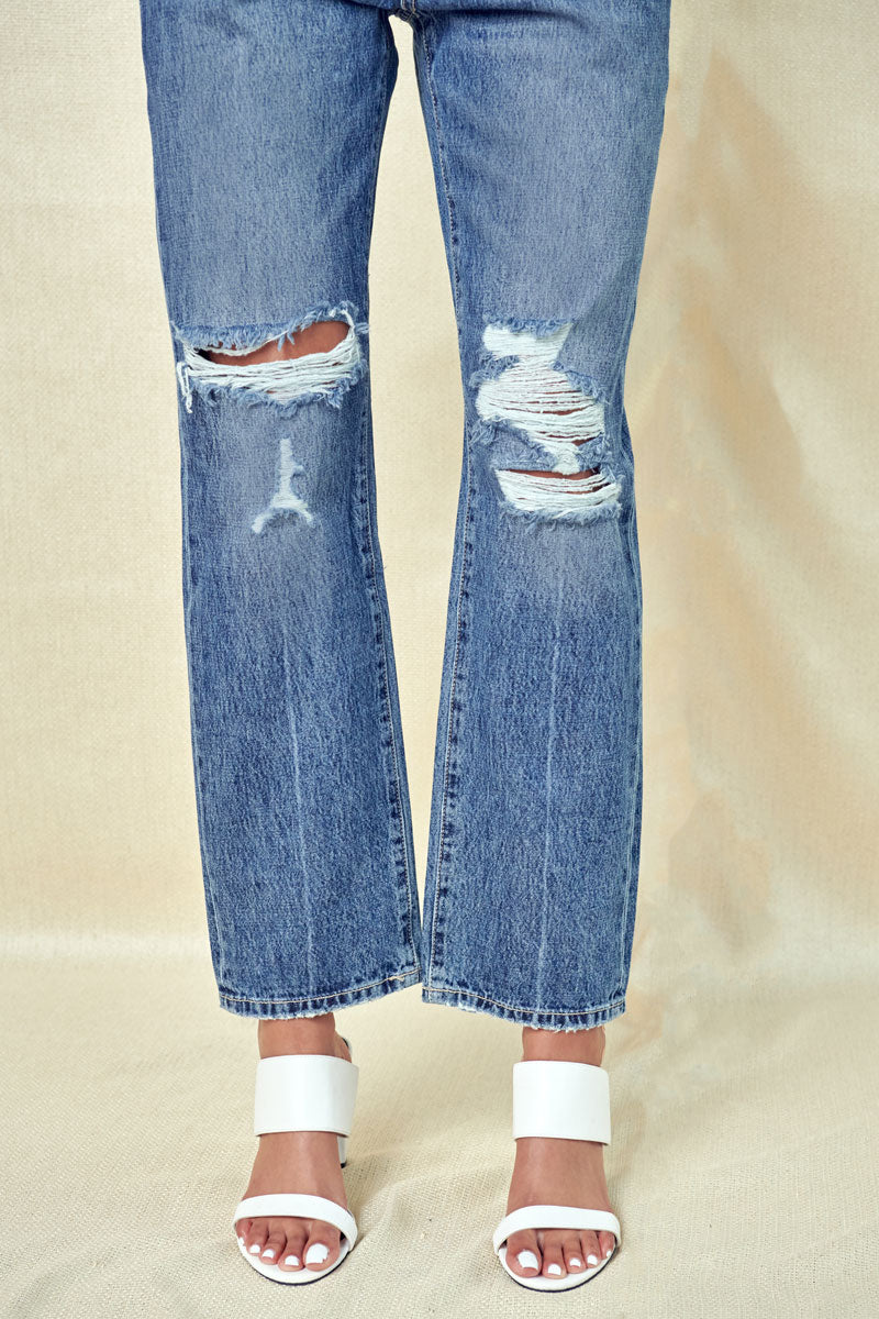 Hilana Ultra High Rise 90's Boyfriend Jeans