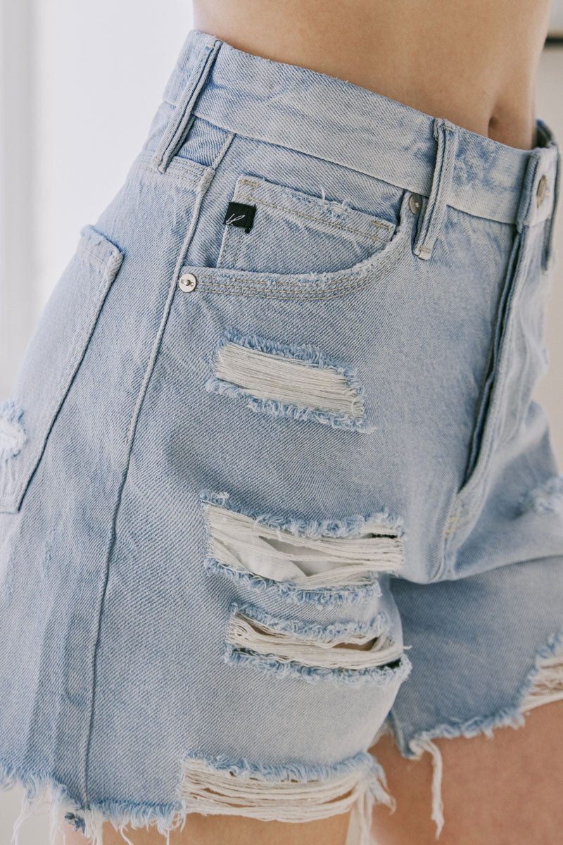 Viola Ultra High Rise 90's Boyfriend Shorts