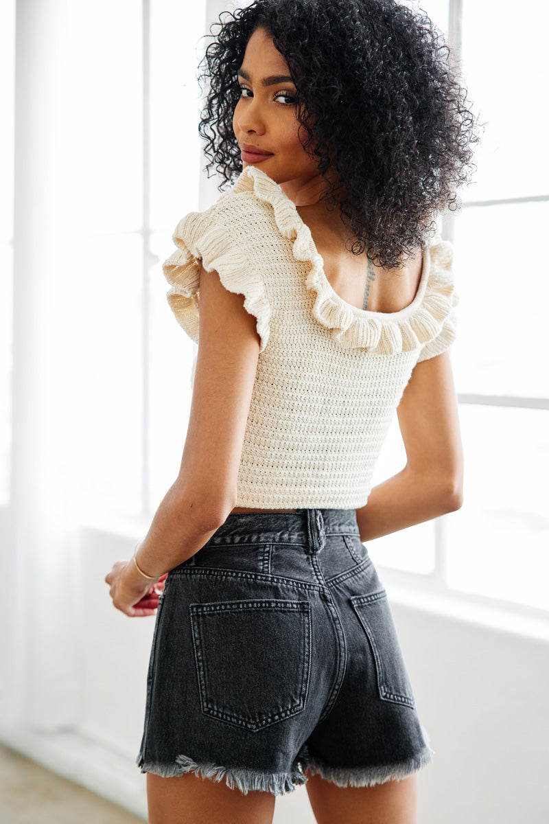 Despina High Rise Shorts