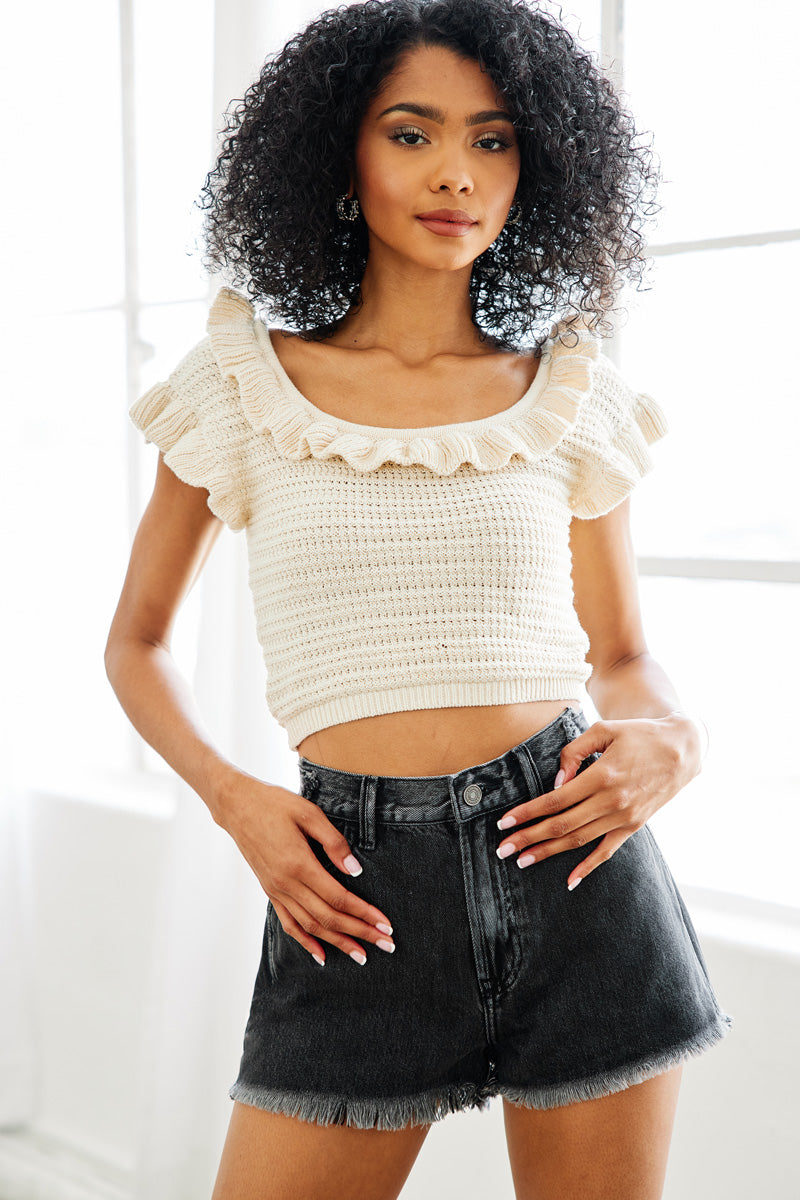 Despina High Rise Shorts