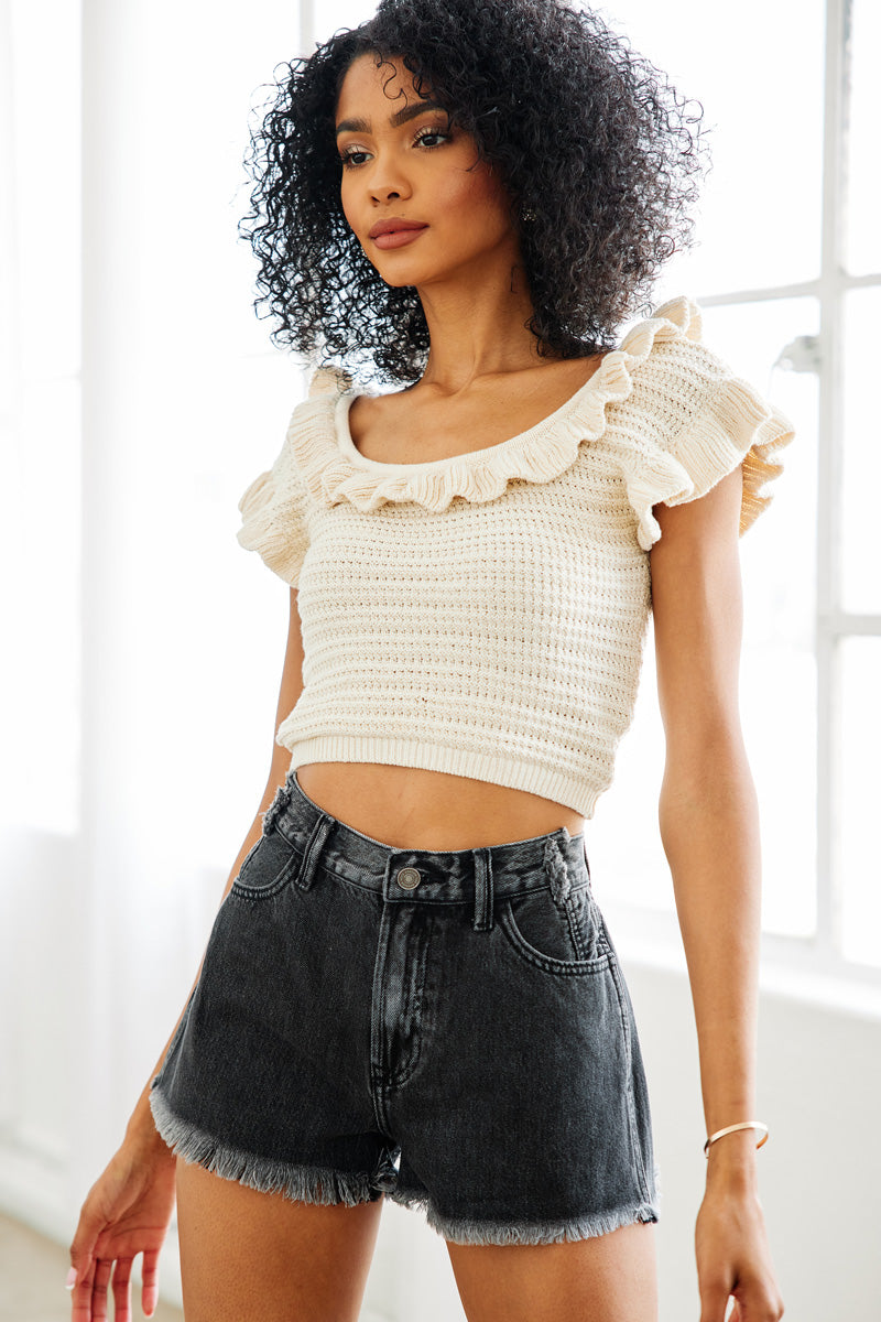 Despina High Rise Shorts