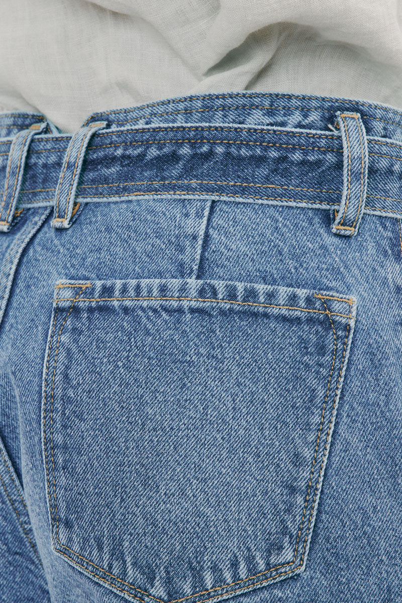 Finn Ultra High Rise Wide Leg Jeans