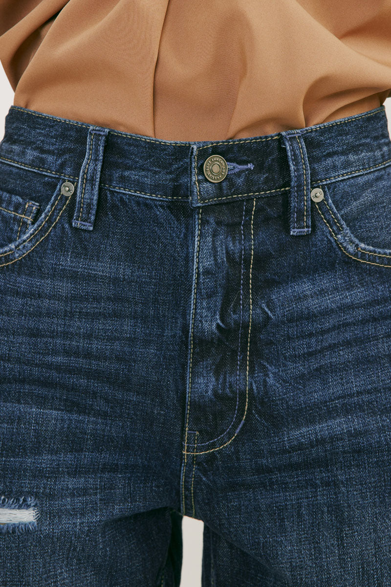 Fox Ultra High Rise 90's Boyfriend Jeans