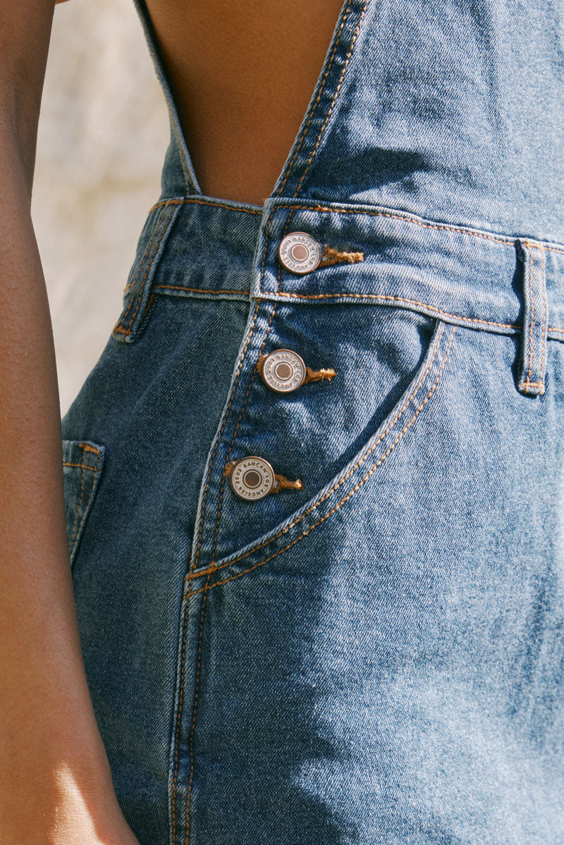 Vivi Mini Skirt Overalls