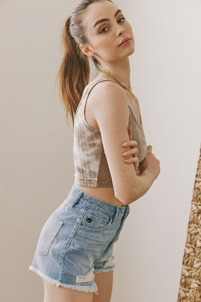 Ivanna Ultra High Rise Mom Shorts