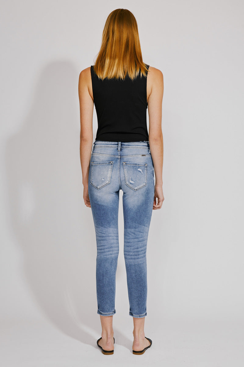 Clemence High Rise Mom Jeans