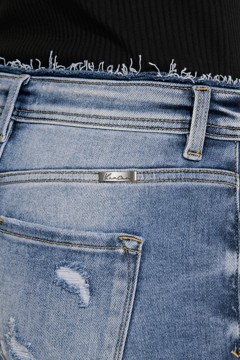 Clemence High Rise Mom Jeans