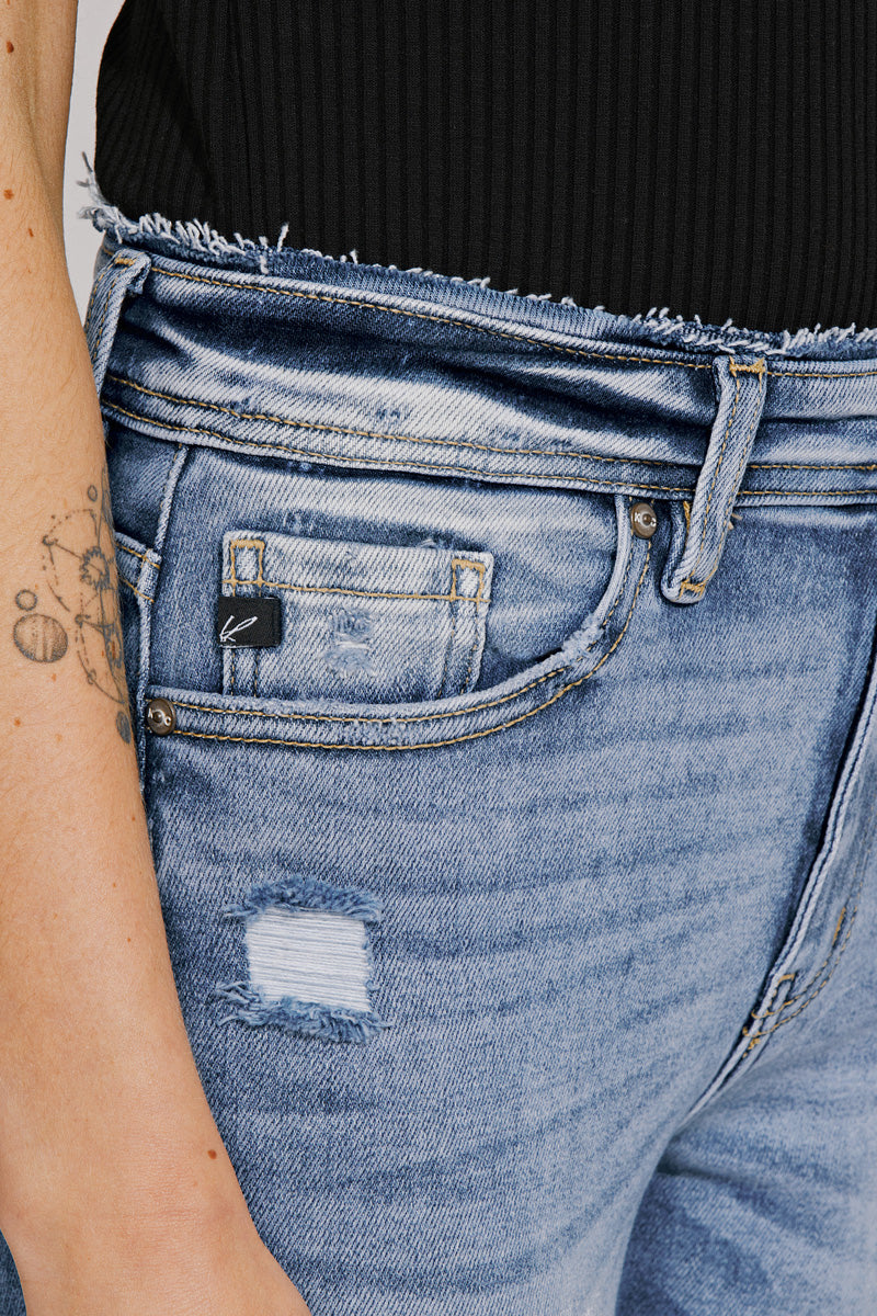 Clemence High Rise Mom Jeans