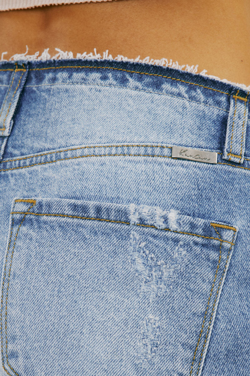 Orion Low Rise Button Down Shorts