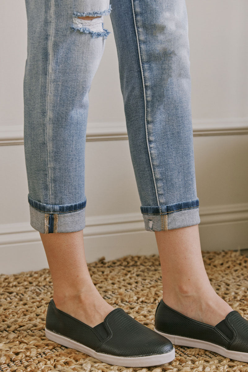 Remio High Rise Mom Jeans