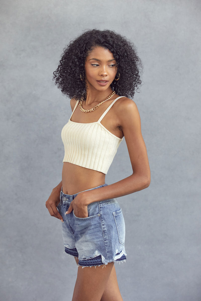 Sarah High Rise Shorts