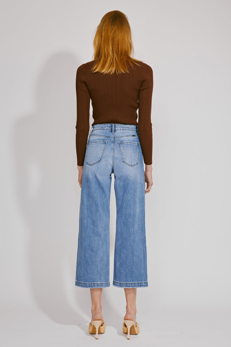 Kathleen Ultra High Rise Wide Leg Jeans