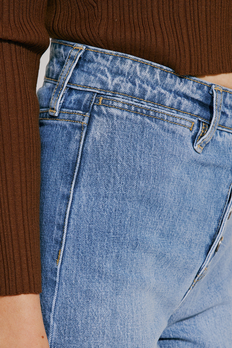 Kathleen Ultra High Rise Wide Leg Jeans