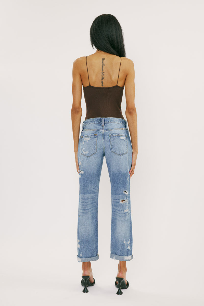 Baker Mid Rise Boyfriend Jeans