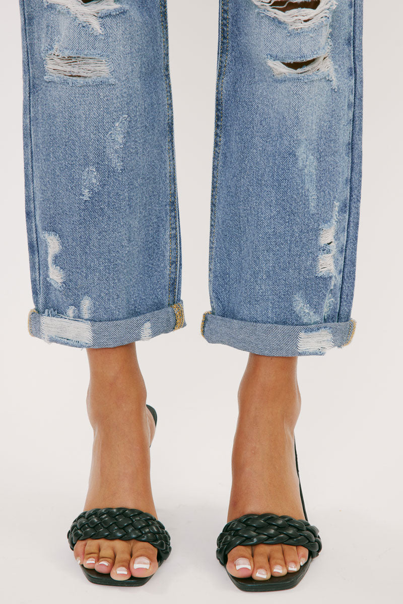 Baker Mid Rise Boyfriend Jeans