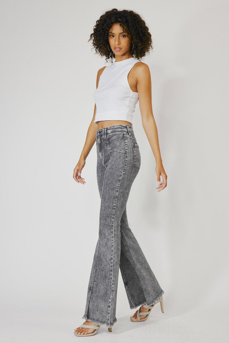 Lucine High Rise Flare Jeans