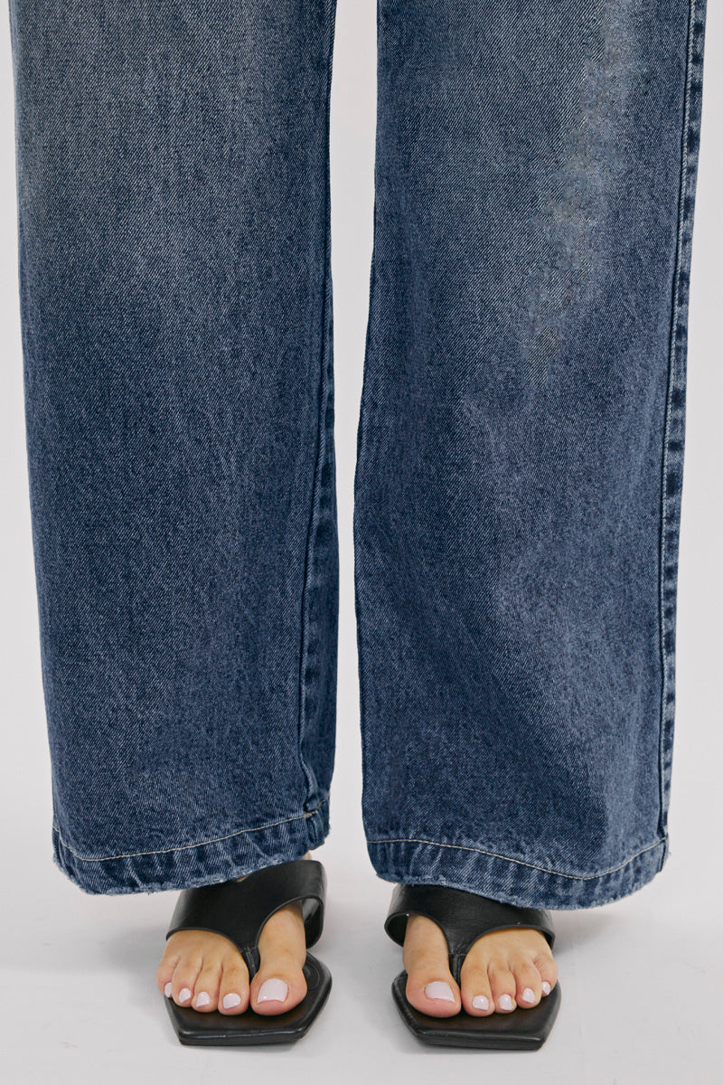 Chantily High Rise 90's Wide Leg Jeans