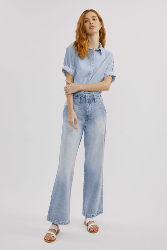 Sterling High Rise 90's Wide Leg Jeans