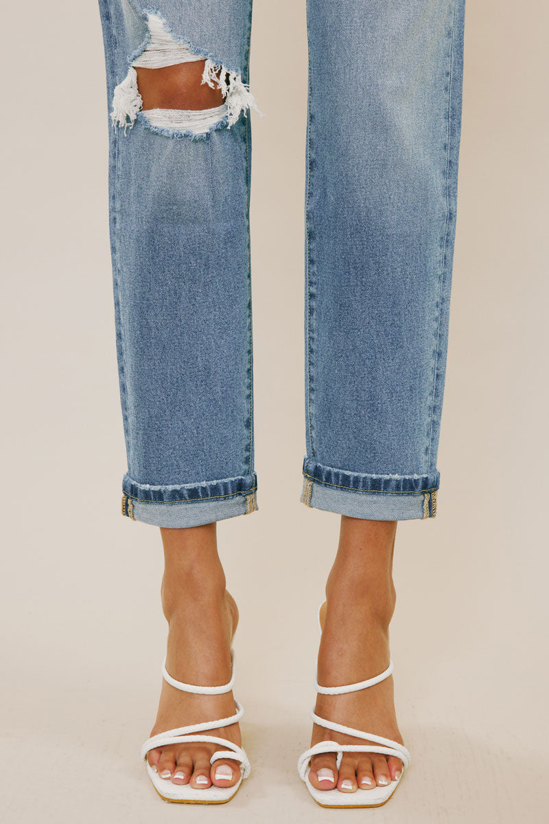 Baker Mid Rise Boyfriend Jeans