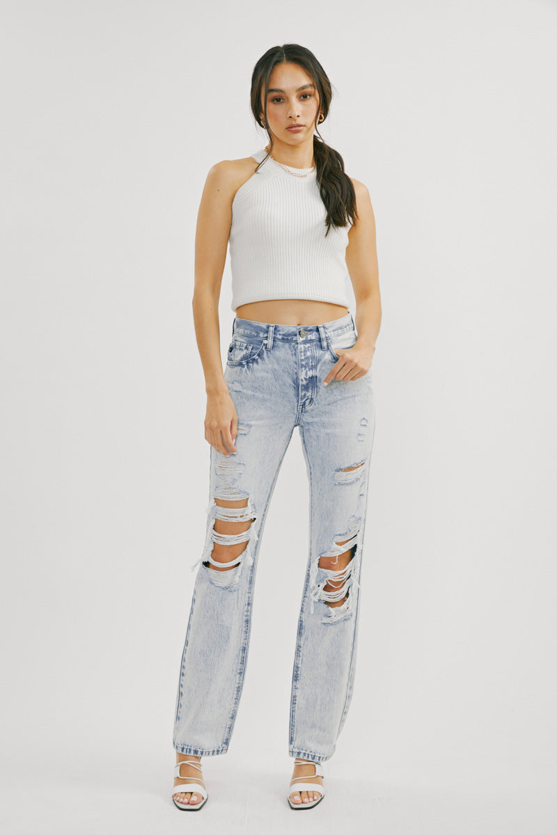 Dixon Ultra High Rise 90's Boyfriend Jeans