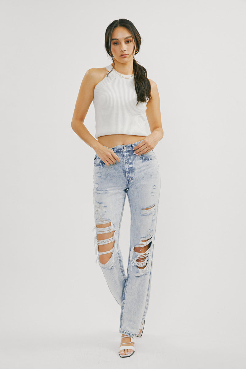 Dixon Ultra High Rise 90's Boyfriend Jeans