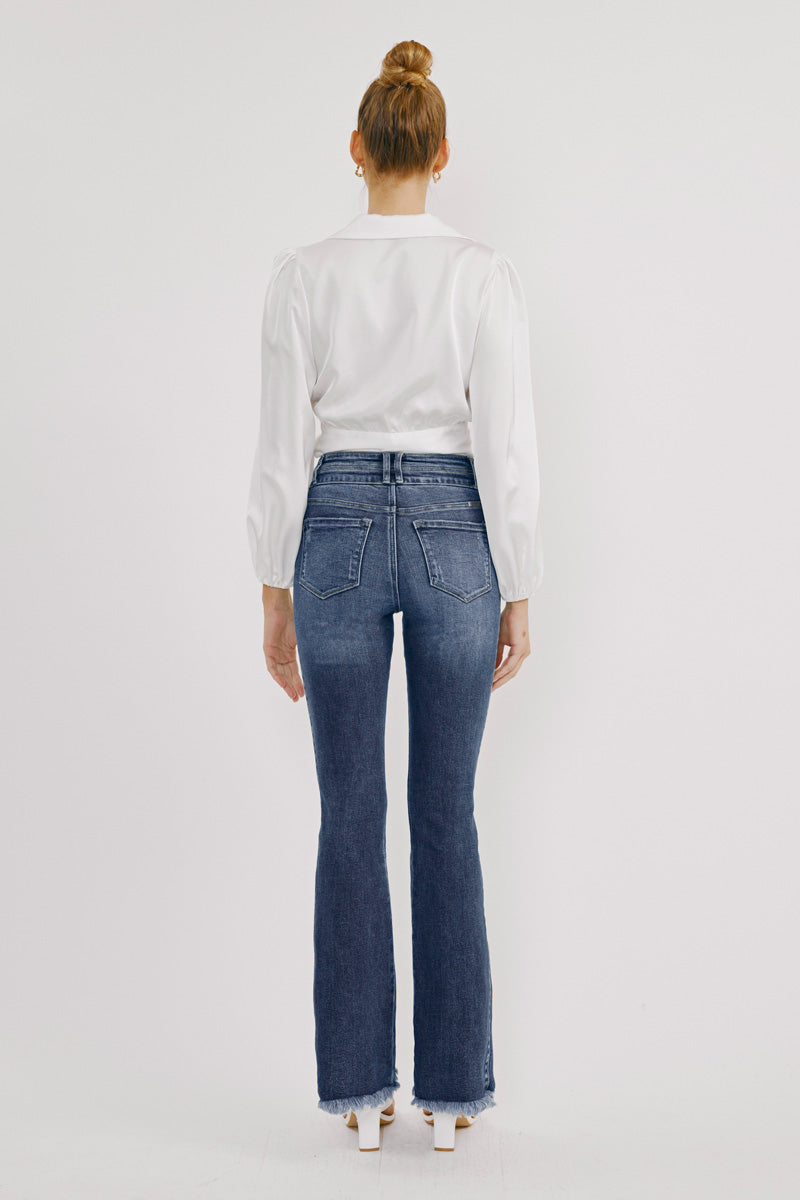 Genevieve High Rise Bootcut Jeans