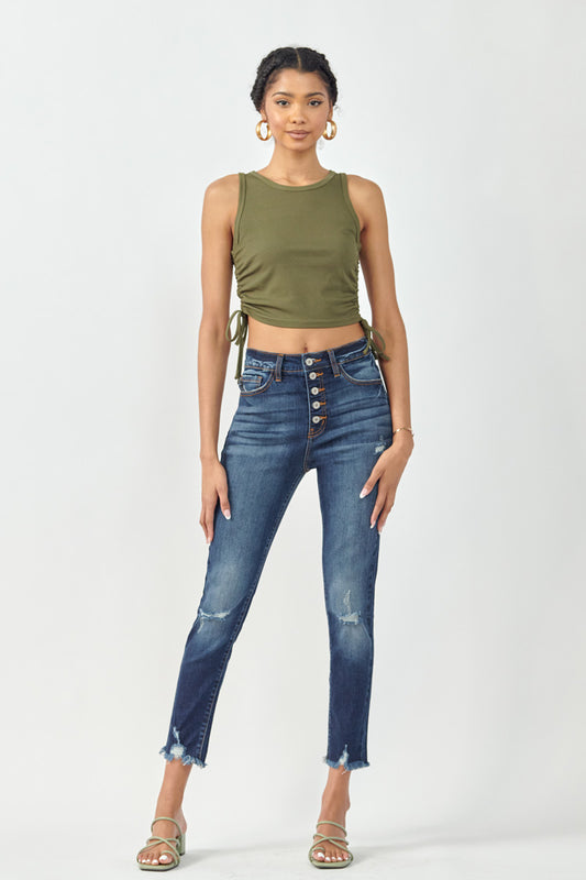 Markel Mid Rise Flare Jeans