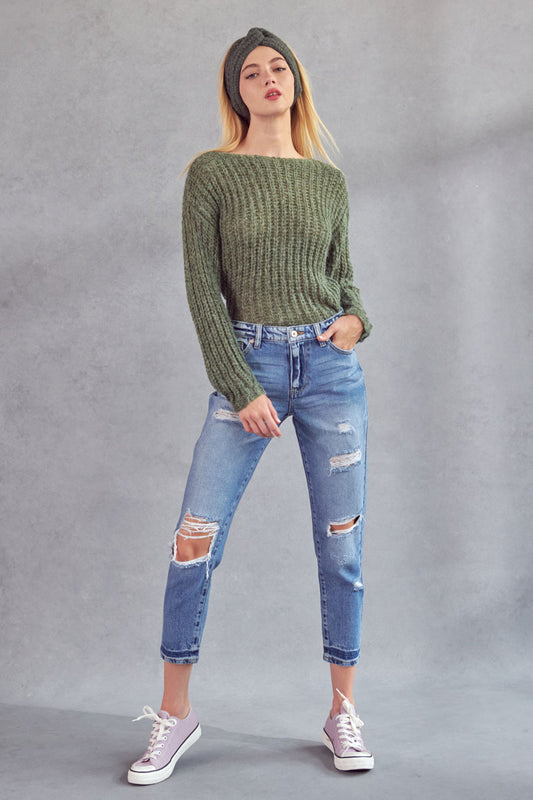 Artemis High Rise Boyfriend Jeans