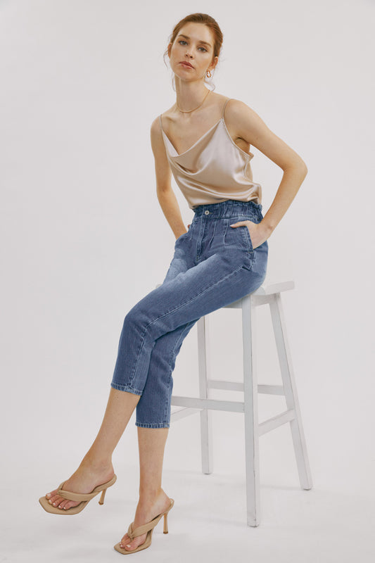 Shirley Ultra High Rise Mom Jeans